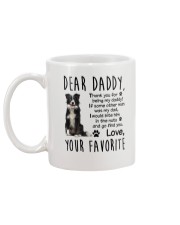 Daddy Collie Mug back