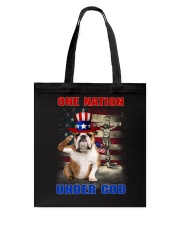 Bulldog One Nation Tote Bag thumbnail
