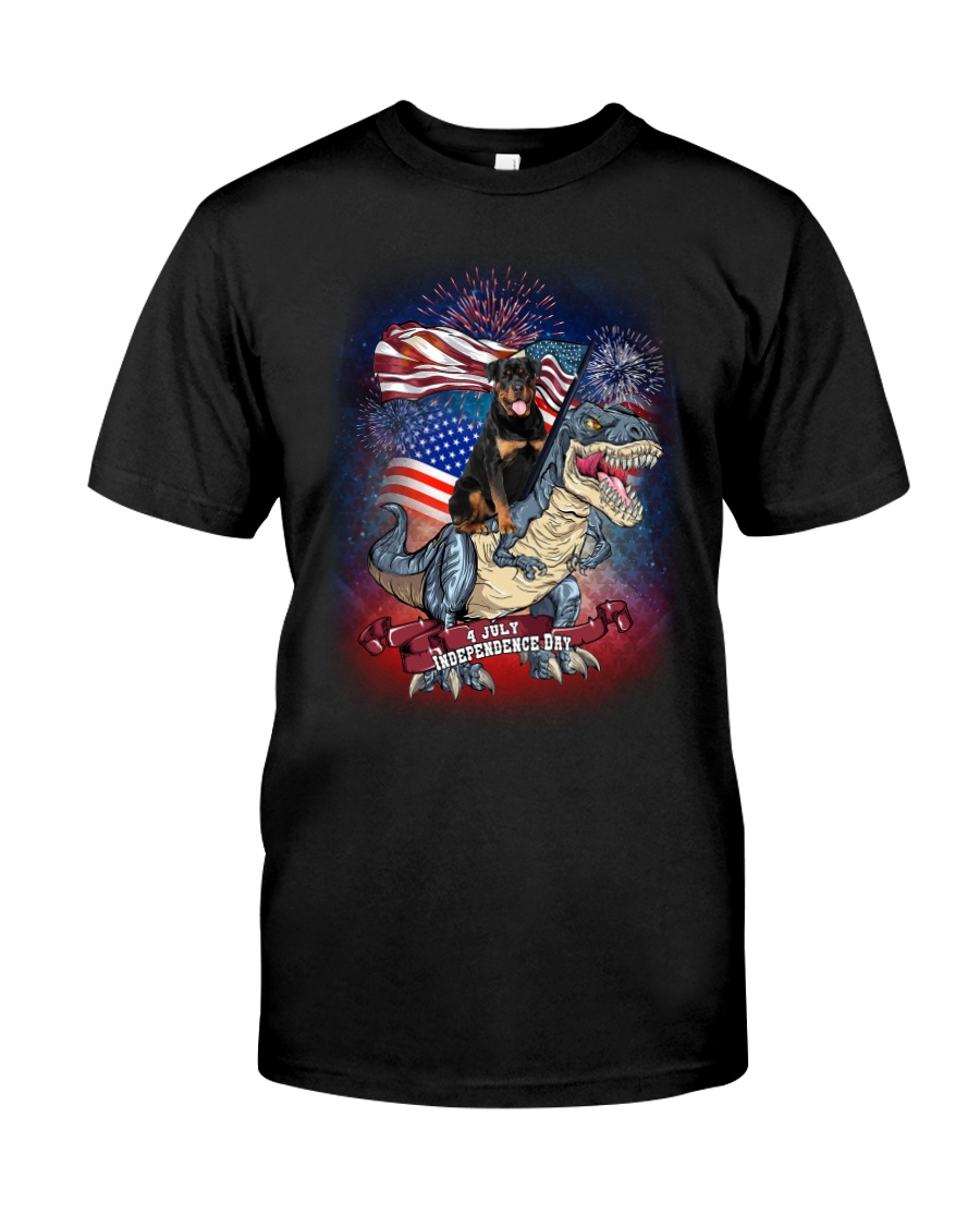 Dinosaur Rottweiler Classic T-Shirt