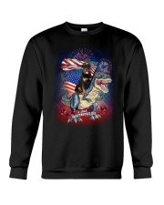 Dinosaur Rottweiler Crewneck Sweatshirt thumbnail
