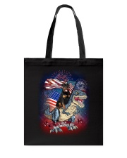 Dinosaur Rottweiler Tote Bag thumbnail