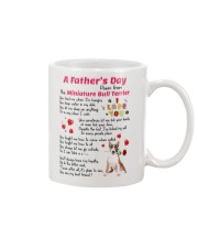 Poem From Miniature Bull Terrier Mug front
