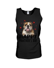 Bulldog Happy Pawther Day Unisex Tank thumbnail
