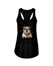 Bulldog Happy Pawther Day Ladies Flowy Tank thumbnail
