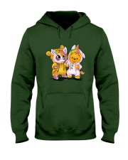 PHOEBE - Unicorn and pood - 0112 - 15 Hooded Sweatshirt front