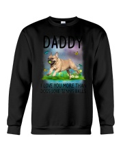 Daddy I Love You More French Bulldog Crewneck Sweatshirt thumbnail