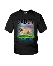 Daddy I Love You More French Bulldog Youth T-Shirt thumbnail