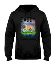 Daddy I Love You More French Bulldog Hooded Sweatshirt thumbnail