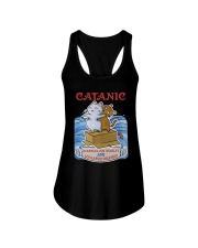 PHOEBE - Cat Titanic mug - 1711 - A11 Ladies Flowy Tank thumbnail