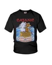 PHOEBE - Cat Titanic mug - 1711 - A11 Youth T-Shirt thumbnail