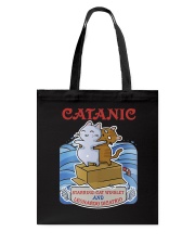 PHOEBE - Cat Titanic mug - 1711 - A11 Tote Bag thumbnail