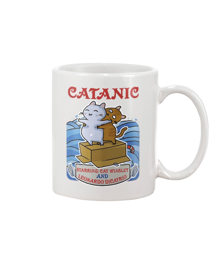 PHOEBE - Cat Titanic mug - 1711 - A11 Mug