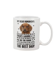 Human Dad Dachshund Mug front