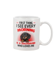 Dachshund Morning Mug front