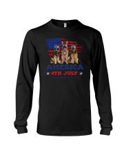 4th July German Shepherd Long Sleeve Tee thumbnail