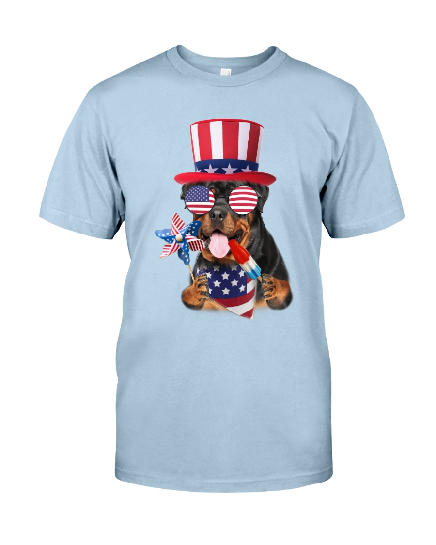 Independence Day Rottweiler Classic T-Shirt