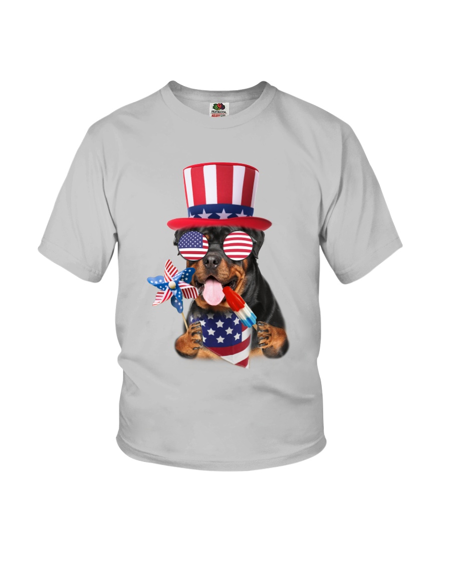 Independence Day Rottweiler Youth T-Shirt