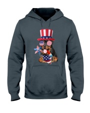 Independence Day Rottweiler Hooded Sweatshirt front