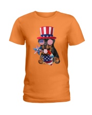 Independence Day Rottweiler Ladies T-Shirt front