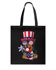 Independence Day Rottweiler Tote Bag thumbnail