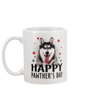 Siberian Husky Happy Pawther Day Mug back