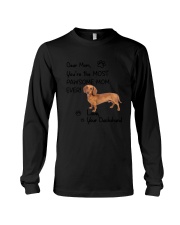 Pawsome Mom Dachshund Long Sleeve Tee thumbnail