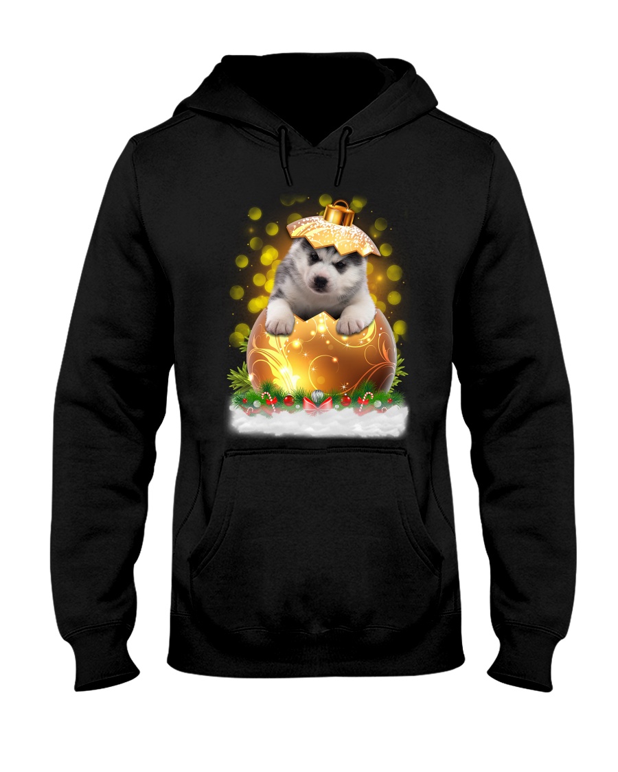 PHOEBE - Siberian husky - 2411 - F6 Hooded Sweatshirt