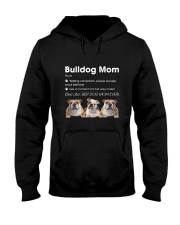 Mom Bulldog Hooded Sweatshirt thumbnail