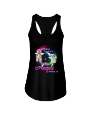 Angles Among Us Shih Tzu Ladies Flowy Tank thumbnail