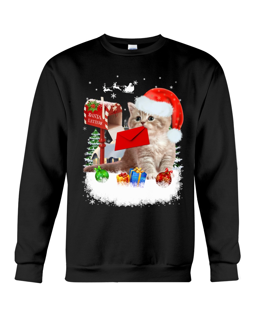 Cat Letter Crewneck Sweatshirt