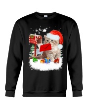 Cat Letter Crewneck Sweatshirt front