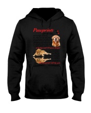Pawprints Golden Retriever Hooded Sweatshirt thumbnail