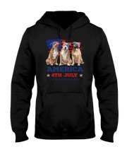 4th July American Staffordshire Terrier Hooded Sweatshirt thumbnail