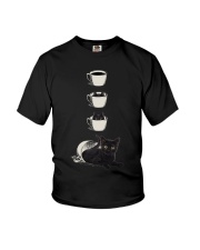 Cup Cat Youth T-Shirt thumbnail