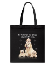 Golden Retriever Begin With You Tote Bag thumbnail