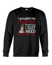 German Shepherd Symptoms Crewneck Sweatshirt thumbnail