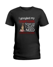 German Shepherd Symptoms Ladies T-Shirt thumbnail