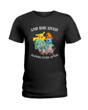 Monsters Happy Ladies T-Shirt thumbnail