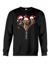Dachshund Zipper Phoebe 018 Crewneck Sweatshirt thumbnail