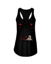 Dad Golden Retriever Ladies Flowy Tank thumbnail