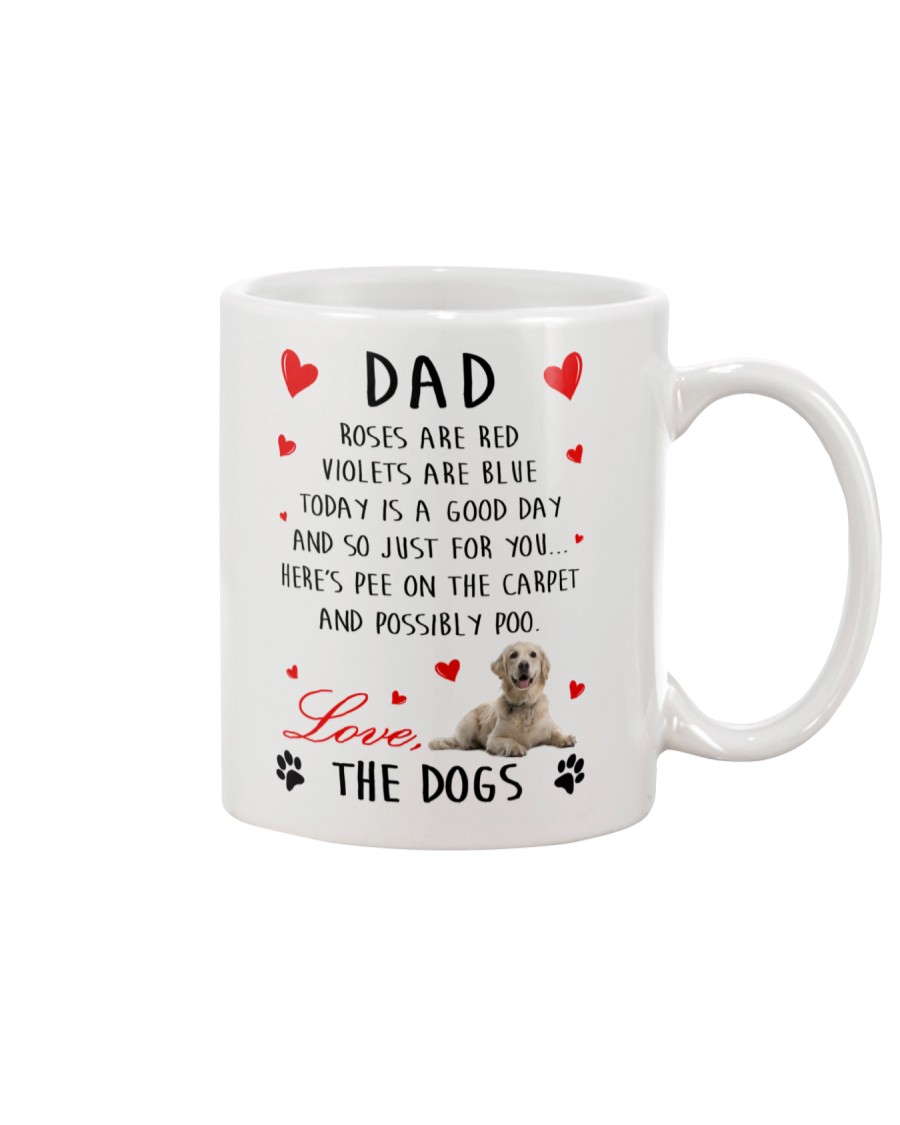 Dad Golden Retriever Mug