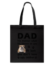 Dad Bulldog Tote Bag thumbnail