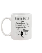 Cat Felineparalysis Mug back