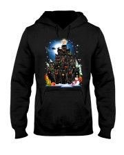Black Cat Pine Hooded Sweatshirt front
