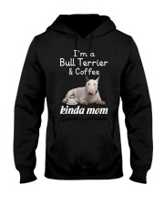 Bull Terrier Kinda Mom Hooded Sweatshirt thumbnail