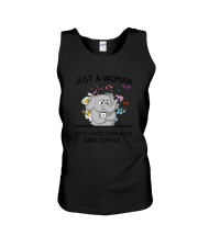 Coffee And Elephants Unisex Tank thumbnail