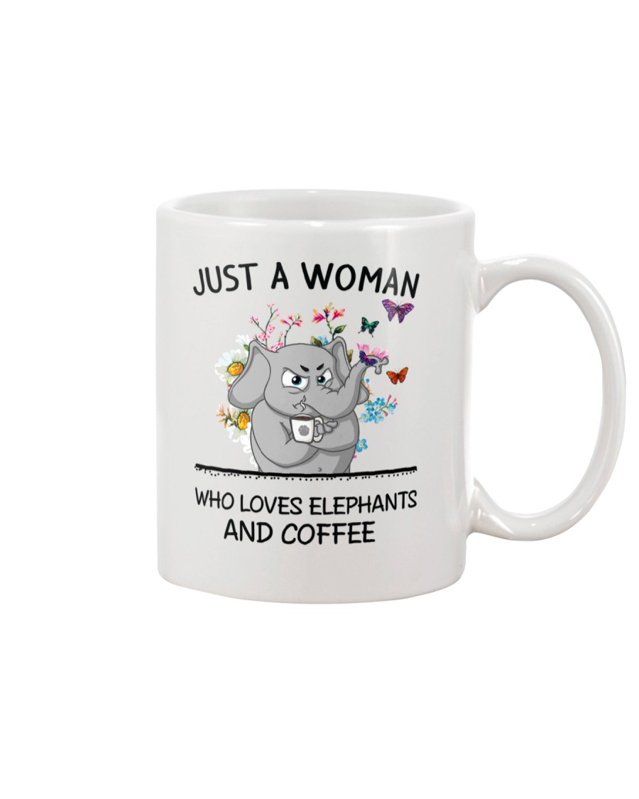 Coffee And Elephants Mug
