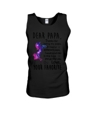 Dear Papa Unicorn Unisex Tank thumbnail