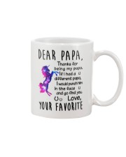 Dear Papa Unicorn Mug front