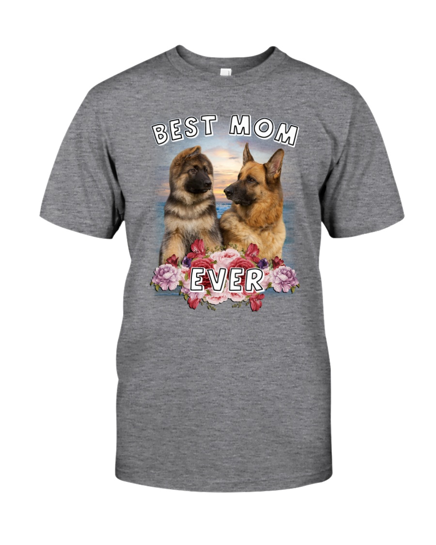 German Shepherd Best Mom Classic T-Shirt